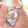 Custom Photo Your Love Still Guides Me Every Day - Memorial Personalized Custom Keychain - Sympathy Gift For Family Members
