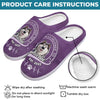 Happiness Is A Wagging Tail - Dog Personalized Custom Fluffy Slippers - Gift For Pet Owners, Pet Lovers