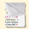 Love From Your Baby Bump - Family Personalized Custom Blanket - Mother's Day, Baby Shower Gift, Gift For First Mom