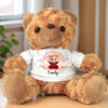 Happiness Is Holding You - Family Personalized Custom Teddy Bear Plush - Gift For Family Members