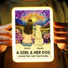 Together Always, Love Beyond Words - Dog Personalized Custom LED Mirror Frame Lamp - Gift For Pet Owners, Pet Lovers