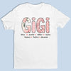 Made With Love And Grandkids - Family Personalized Custom Unisex T-shirt, Premium T-shirt, Hoodie - Mother's Day, Gift For Mom, Grandma