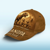 Stomping Through Generations - Family Personalized Custom Hat, All Over Print Classic Cap - Father's Day, Gift For Dad, Grandpa