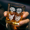 Custom Photo You're Pawsitively The Best, Dad - Dog & Cat Personalized Custom Whiskey Glass With Bottom And Side Engraving - Father's Day, Gift For Dad, Pet Owners, Pet Lovers