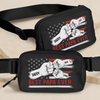 Best Dad Ever - Family Personalized Custom Crossbody & Waist Bag - Father's Day, Gift For Dad, Grandpa