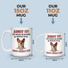 I’m The Reason You Smile Daily - Dog Personalized Custom 3D Inflated Effect Printed Mug - Father's Day, Gift For Dad, Pet Owners, Pet Lovers