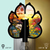 Forever In My Heart - Memorial Personalized Custom Wood And Acrylic Night Light - Sympathy Gift For Pet Owners, Pet Lovers