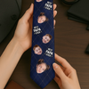 Custom Photo Best Papa Ever - Family Personalized Custom Tie - Father's Day, Gift For Dad, Grandpa