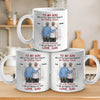 Forever Proud Of You - Family Personalized Custom Mug - Father's Day, Gift For Son