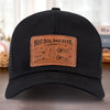 Proud Dad Of Pawsome Kids - Dog & Cat Personalized Custom Leather Patch Hat - Father's Day, Gift For Pet Owners, Pet Lovers