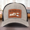 Fur Babies, Real Love - Dog & Cat Personalized Custom Leather Patch Hat - Father's Day, Gift For Pet Owners, Pet Lovers