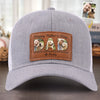 Custom Photo Thanks For Loving Me At My Messiest - Dog & Cat Personalized Custom Leather Patch Hat - Father's Day, Gift For Pet Owners, Pet Lovers