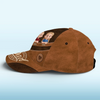 Cool Dad Warm Heart - Family Personalized Custom Hat, All Over Print Classic Cap - Father's Day, Gift For Dad, Grandpa