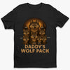 Born To Lead The Pack - Family Personalized Custom Unisex T-shirt, Premium T-shirt, Hoodie - Father's Day, Gift For Dad, Grandpa