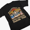 Great Dad Great Results - Family Personalized Custom Unisex T-shirt, Premium T-shirt, Hoodie - Father's Day, Gift For Dad, Grandpa