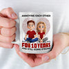 Annoying You Is My Love Language - Couple Personalized Custom Mug - Gift For Husband Wife, Anniversary