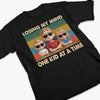 Just A Dad Trying Not To Lose It - Family Personalized Custom Unisex T-shirt, Premium T-shirt, Hoodie - Father's Day, Gift For Dad, Grandpa