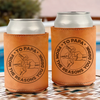 Thanks For Loving Us Anyway - Family Personalized Custom Leather Can Cooler - Father's Day, Gift For Dad, Grandpa