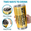 Dad, You Make Life Better - Family Personalized Custom Tumbler - Father's Day, Gift For Dad, Grandpa