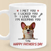 Life’s Adventure Buddy - Dog Personalized Custom Mug - Father's Day, Gift For Pet Owners, Pet Lovers