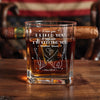 You Hold My Heart - Couple Personalized Custom Whiskey Glass With Cigarette Holder - Gift For Husband Wife, Anniversary