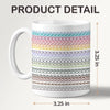 Lines Of Life - Friend Hidden Message Mug - Gift For Best Friends, Sisters, Family Members, Coworkers
