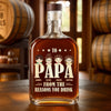 From The Reasons You Drink - Family Personalized Custom Whiskey Bottle - Father's Day, Gift For Dad, Grandpa