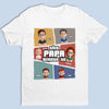 The Reason Papa Smiles - Family Personalized Custom Unisex T-shirt, Premium T-shirt, Hoodie - Father's Day, Gift For Dad, Grandpa