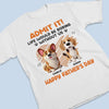 I Ruff You - Dog Personalized Custom Unisex T-shirt, Premium T-shirt, Hoodie - Father's Day, Gift For Dad, Pet Owners, Pet Lovers