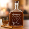 Together Forever - Couple Personalized Custom Whiskey Bottle - Gift For Husband Wife, Anniversary