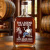 No More Alarm Clocks - Coworker Personalized Custom Whiskey Bottle - Appreciation, Retirement Gift For Coworkers, Work Friends, Colleagues