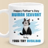 My Paw’s On Your Heart Forever - Cat Personalized Custom Mug - Father's Day, Gift For Pet Owners, Pet Lovers