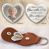 Custom Photo In My Soul, Always - Memorial Personalized Custom Heart Pocket Hug - Sympathy Gift For Family Members