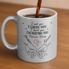 From Our First Kiss To Our Last Breath - Couple Personalized Custom Metallic Mug - Gift For Husband Wife, Anniversary