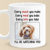 Custom Photo Love In Every Paw - Dog & Cat Personalized Custom Mug - Father's Day, Gift For Pet Owners, Pet Lovers