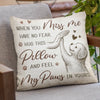 Forever Curled Up In Your Heart - Memorial Pillow - Sympathy Gift For Pet Owners, Pet Lovers