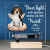 Custom Photo Forever My Angel - Memorial Personalized Custom Pet Loss Memorial Light - Sympathy Gift For Pet Owners, Pet Lovers