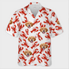 Custom Photo Life’s Better With Claws And Paws - Dog & Cat Personalized Custom Unisex Tropical Hawaiian Aloha Shirt - Summer Vacation Gift, Gift For Pet Owners, Pet Lovers