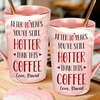 A Love That Never Fades - Couple Personalized Custom 14oz Marble Mug - Gift For Husband Wife, Anniversary