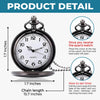 The Best Kind Of Magic Is Love - Couple Personalized Custom Pocket Watch - Gift For Husband Wife, Anniversary