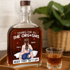 Cheers To The Wild Nights - Couple Personalized Custom Whiskey Bottle - Gift For Husband Wife, Anniversary