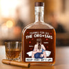 Cheers To The Wild Nights - Couple Personalized Custom Whiskey Bottle - Gift For Husband Wife, Anniversary