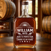 My Classic, My Love - Couple Personalized Custom Whiskey Bottle - Birthday, Anniversary Gift For Husband