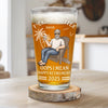 Peace Out, Productivity Killer - Coworker Personalized Custom Beer Glass - Appreciation, Retirement Gift For Coworkers, Work Friends, Colleagues