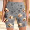 Custom Photo Spoiling My Pup Is My Cardio - Dog & Cat Personalized Custom Biker Leggings - Gifts For Pet Owners, Pet Lovers