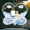 My Angel In Fur - Memorial Car Ornament - Sympathy Gift For Pet Owners, Pet Lovers