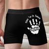 This Butt’s Got An Owner - Couple Personalized Custom Boxer Briefs, Men's Boxers - Gift For Husband Wife, Anniversary