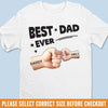 Best Dad In The Galaxy - Family Personalized Custom Unisex T-shirt, Premium T-shirt, Hoodie - Father's Day, Gift For Dad, Grandpa
