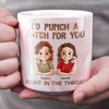 Marble Mug - Personalized Best Friend Birthday Gifts For Women - Savage Besties Club, Gifts For Best Friend Woman, Sisters, BFF
