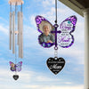Custom Photo Wind Chime With Acrylic Charms - Personalized Memorial Sympathy Gifts For Loss Of Mom, Dad - I'm Always With You, Sympathy Gifts For Loss Of Loved One